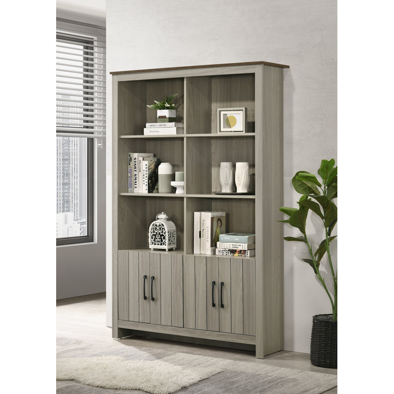 Bibliothèque l 47 "avec portes d'armoire