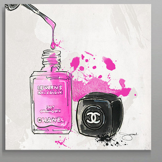 "The Right Shade" par BY Jodi, impression sur toile tendue, H 36 po x l 36 po x P 1,5 po
