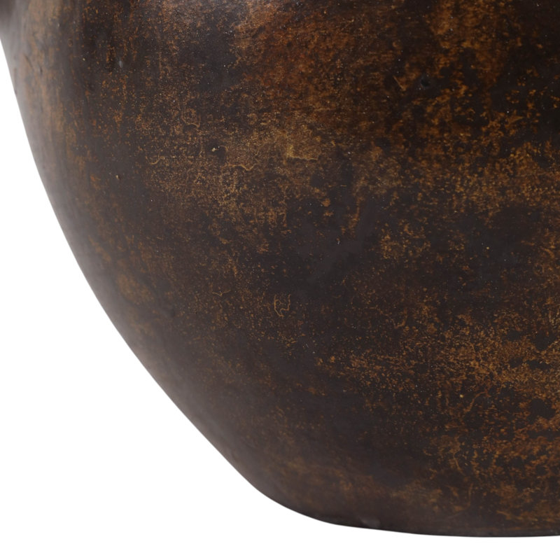 Vase rustique en terre cuite, style cruche, pour la décoration de table - Grand vase décoratif pour étagères et centres de table