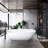 59'' x 29.53'' Freestanding Soaking Solid Surface Bathtub