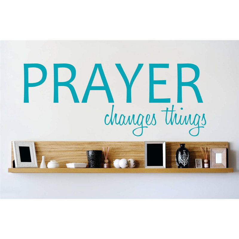 Entertainment Wall Decal, Teal, 8" H x 30" W x 0.16" D