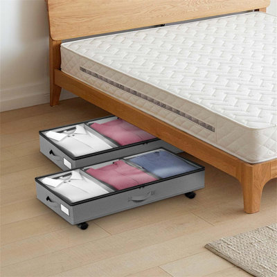 Ebern Designs Fabric Underbed Storage