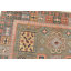 Tapis oriental en laine noué à la main brun / beige / bleu