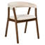 45cm H Fabric Upholstered Upholstered Back Armchair-552037121