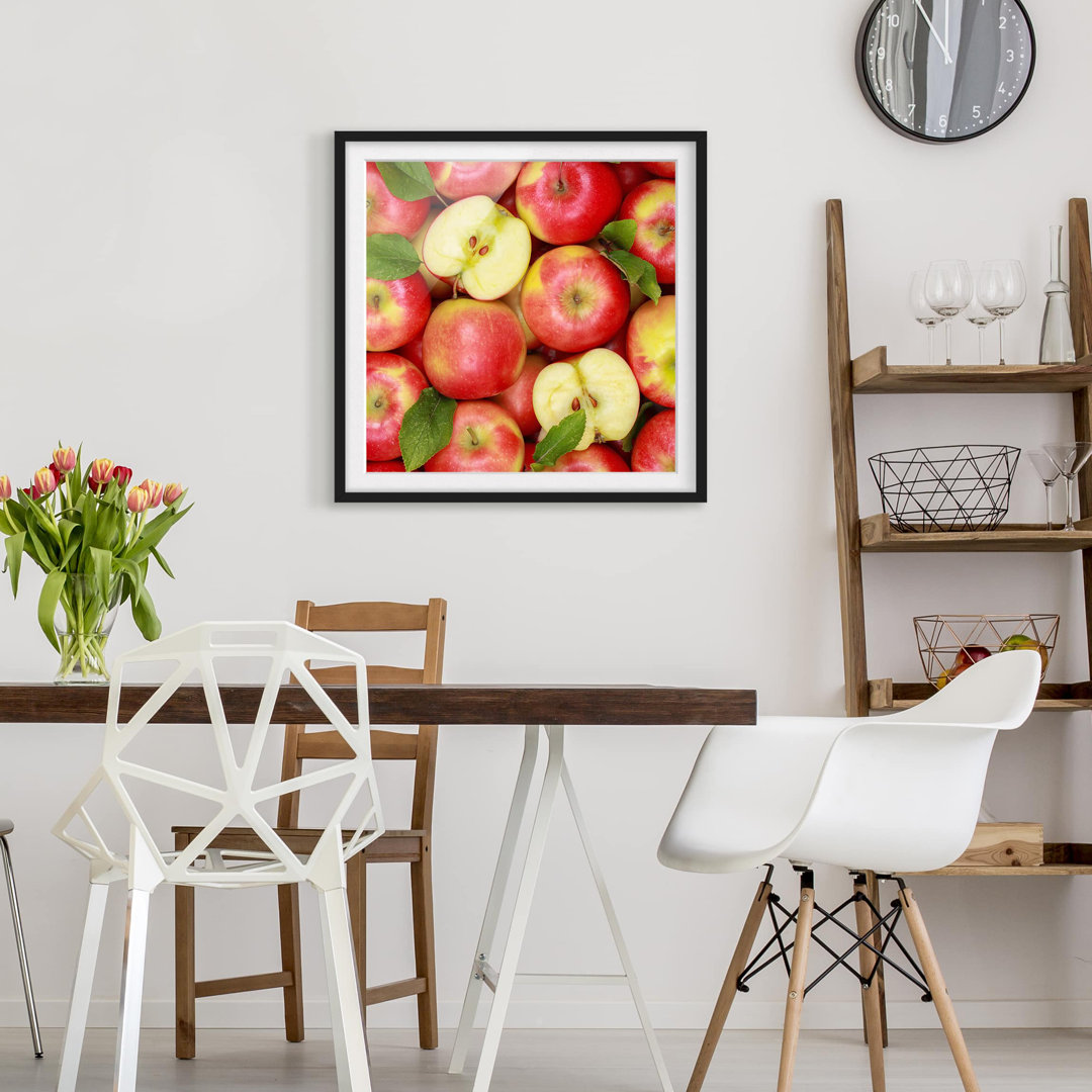 Gerahmtes Poster Juicy Apples