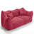 Compressed Sofa, Two-Seat Bean Bag Sofa With Pillows And Armrests For Bedroom Living Room-740326524
