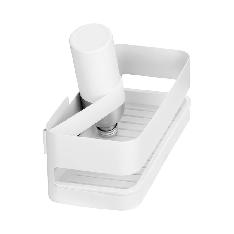Tablette de douche NEXIO, H 3,3465 po x l 13,3858 po x P 4,7244 po, Blanc