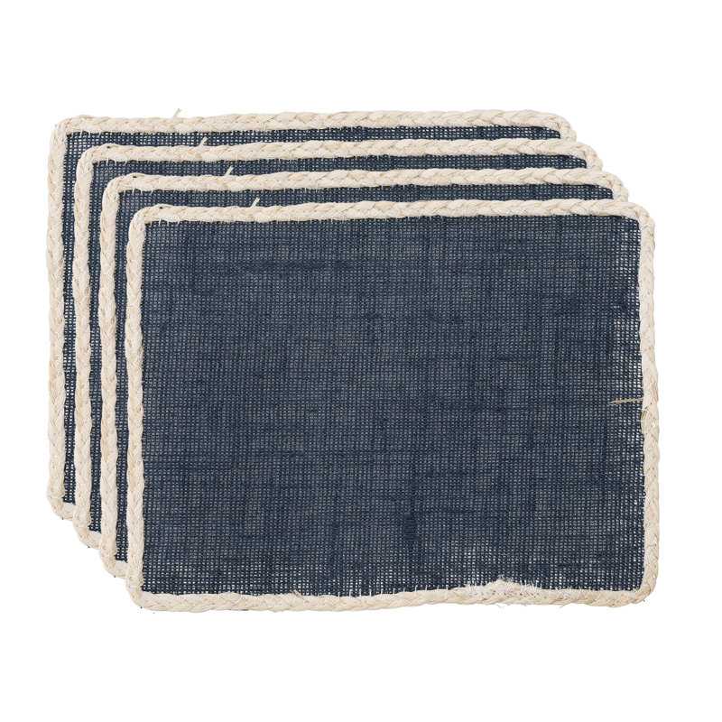 Naturals Jute Solid Colour Rectangle Placemat