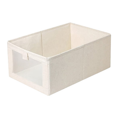 Boîte de rangement pour vêtements Boîte de rangement en lin