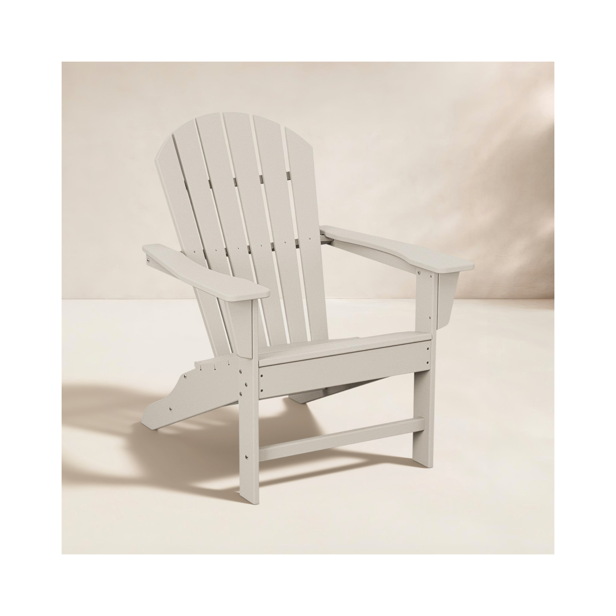 POLYWOOD Adirondack Chair, Sand