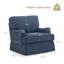 Fauteuil d'appoint pivotant avec coussin amovible Muro Modern-722651973