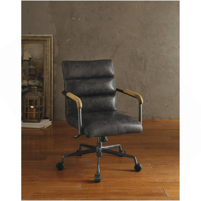 Chaise de bureau Harith, Ardoise