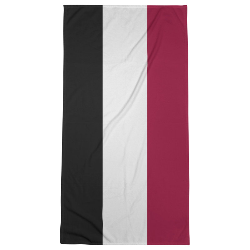 Cotton Blend Lightweight Bath Towel, Red