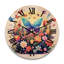 Horloge murale en bois massif Mounthill-75290068