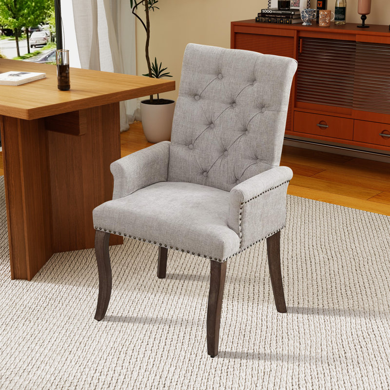 Chaise d'appoint en chenille, Beige