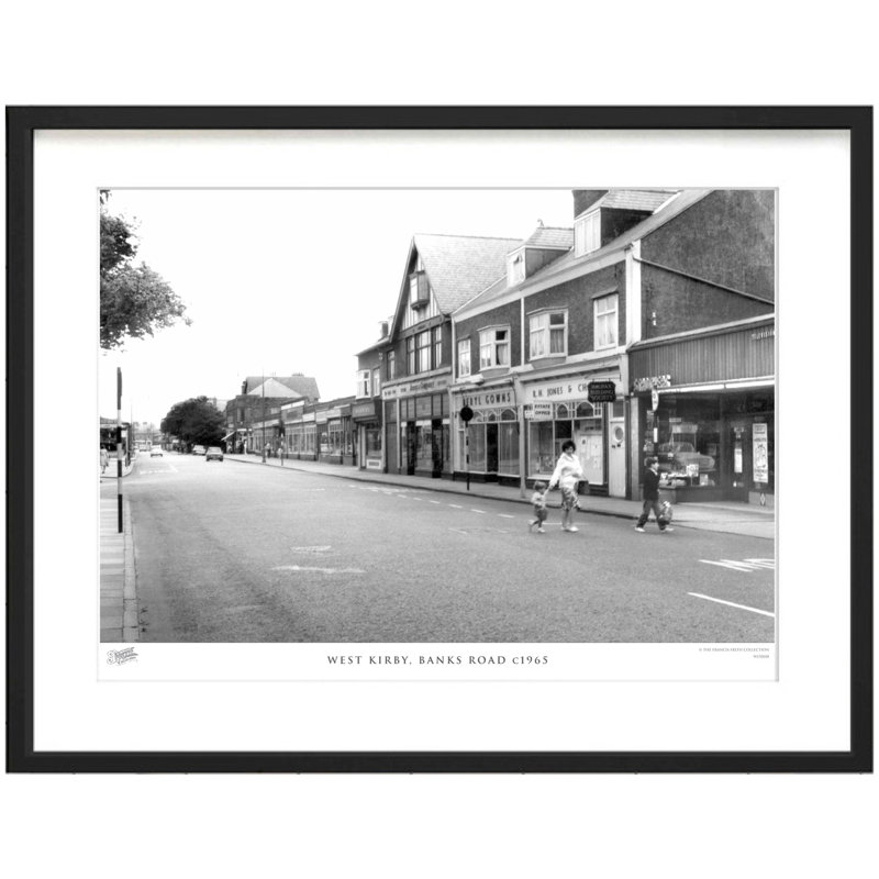 West Kirby, Banks Road C1965 by Francis Frith - Single Picture Frame Print, 60cm H x 80cm W x 2.3cm D