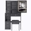 Table de coiffeuse avec tabouret rembourré Ray-172921115