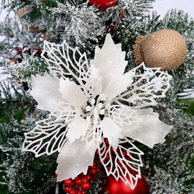 Red Poinsettia Beaded Ornament Kit – Mary Maxim