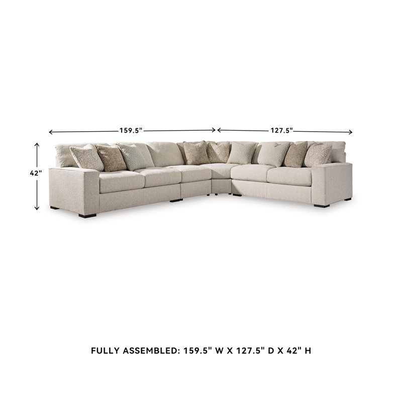 Burnley 4-Piece Sectional