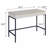 Delfine Writing Desk with Built-In Electrical Outlet