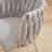 Uresti 17.75'' H Tufted Upholstered Metal Armchair-477132649-477352545