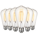 60 Watt Equivalent ST64 E26/Medium (Standard) Dimmable 2700K LED Bulb