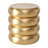 Modern Golden Stack End Table