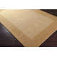 Dolma Handmade Loomed Wool Area Rug in Yellow/Dark Goldenrod