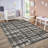 Modern Striped Area Rug Area Rug Washable Rugs Stain Resistant Easy Cleaning Non Slip Floor Cover Ultra Carpet for Home Decor-142167063-142167069