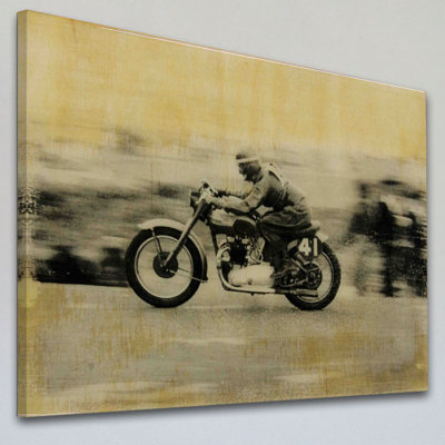 Bike 1 - Wrapped Canvas Print