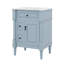 Meuble-lavabo de 24 po avec lavabo, 2 tiroirs, une armoire et un tiroir basculant Designs-1104751895-1104751899