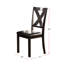 6 tables de salle à manger de style moderne avec chaises à dossier en X, chaises en bois, ensemble de sièges rembourrés, table rectangulaire-801116607-801116604