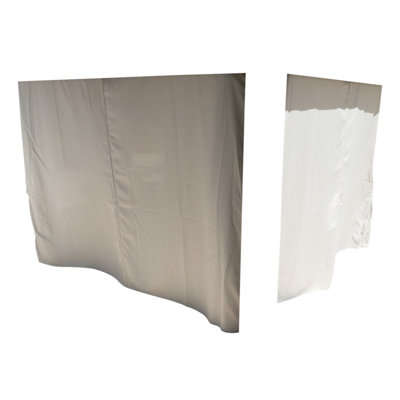 Paragon-Outdoor Beige Screen for Gazebo