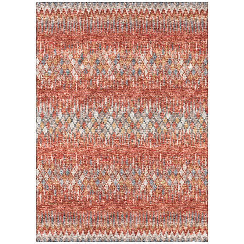 Chenille Chevron Indoor / Outdoor Rug, Rectangle 3' x 5'