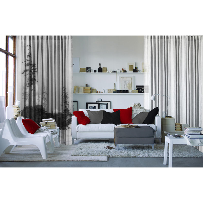 Rideau en polyester Orrwell