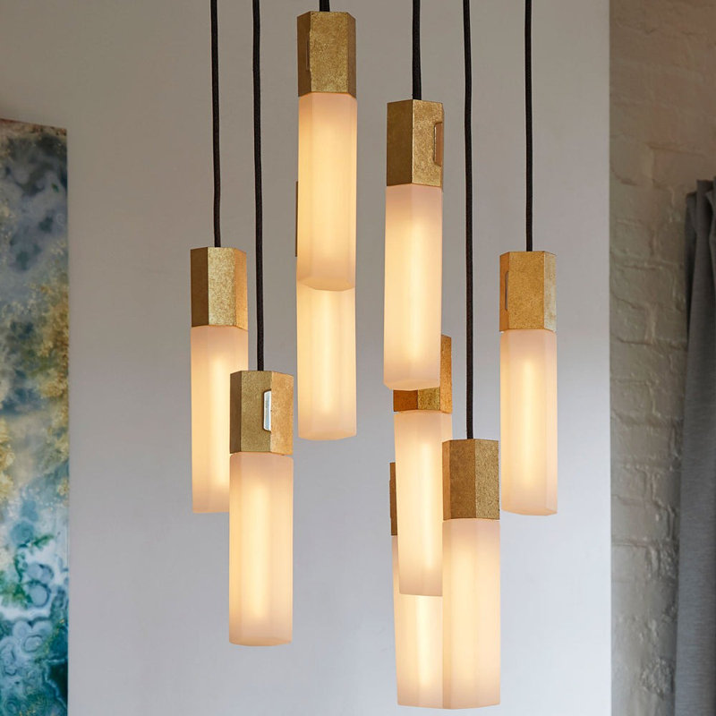 1 - Light Pendant, Brass
