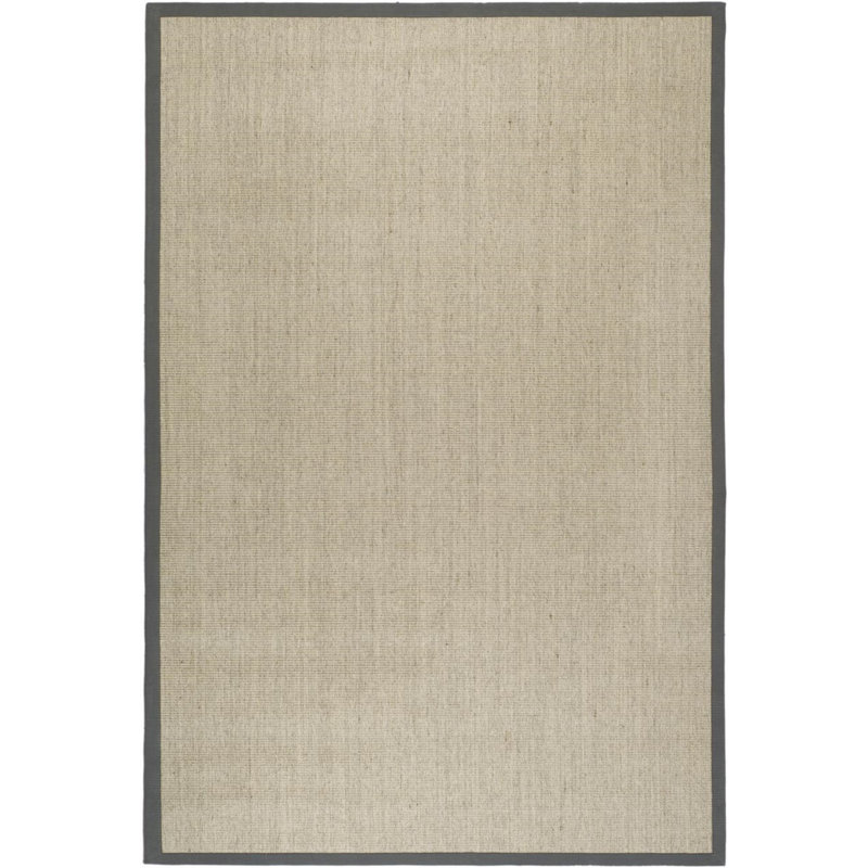 Coppage Solid Colour Hand Woven Area Rug, Rectangle 183 x 274 cm
