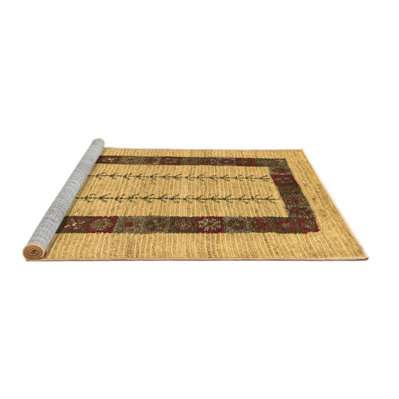 Performance Striped Indoor Rug, Square 3'