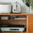 Simple Semi-transparent Storage Cabinet