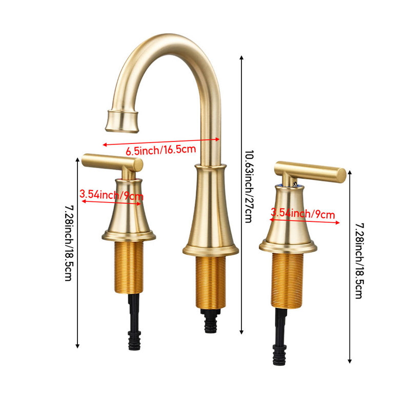 Breeins Kitchen Faucet, Gold