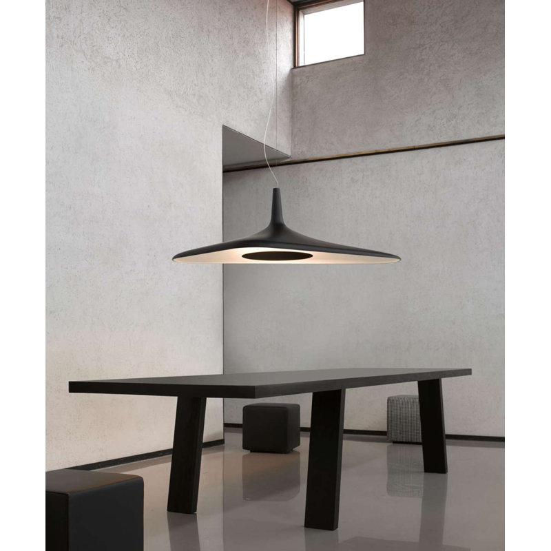 Soleil Noir Pendant, Black