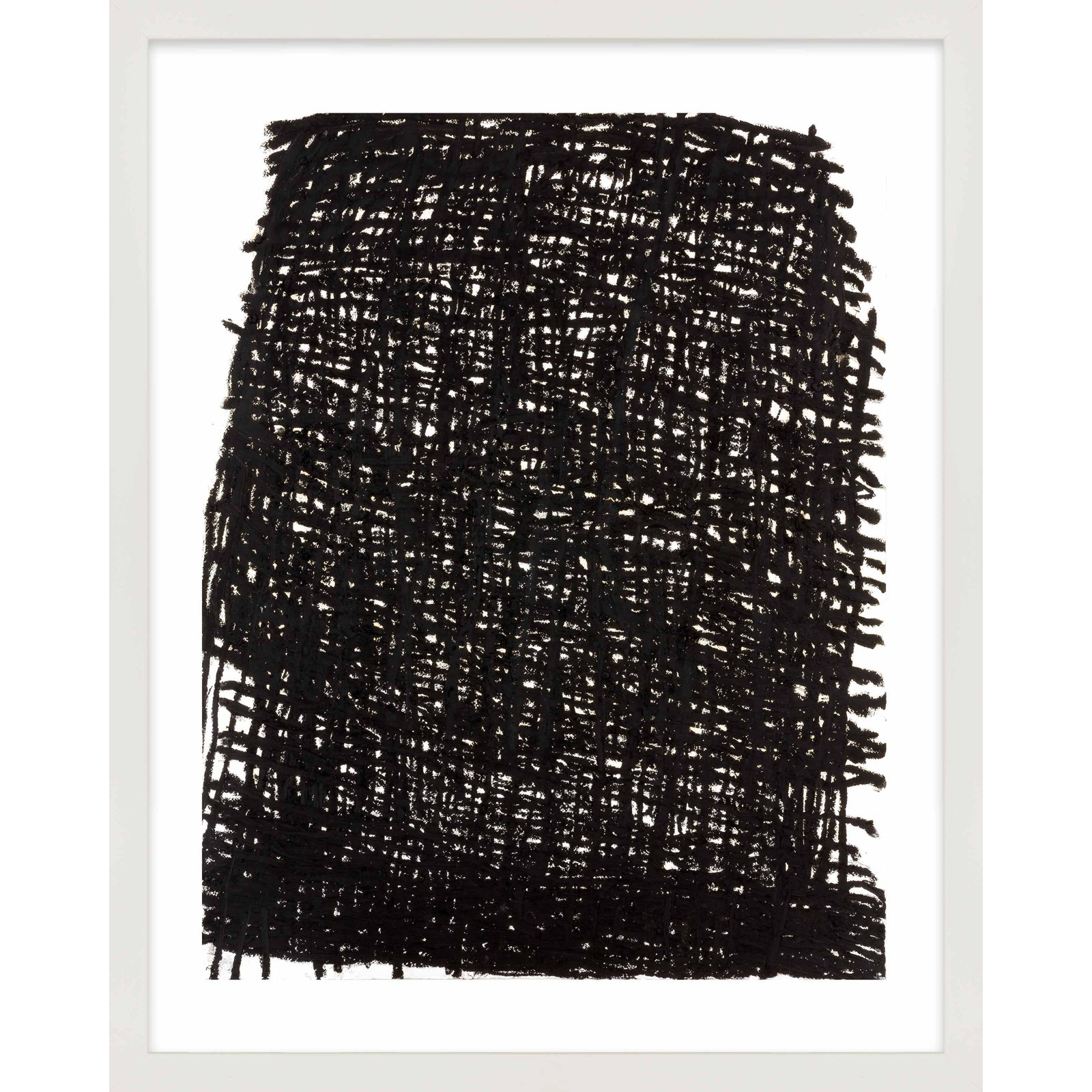 Dense Forest by Stephanie Dennis, 20" H x 16" W  x 1.25" D, White