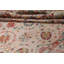 Tapis oriental floral à teinture végétale Ziegler noué à la main 6 x 8