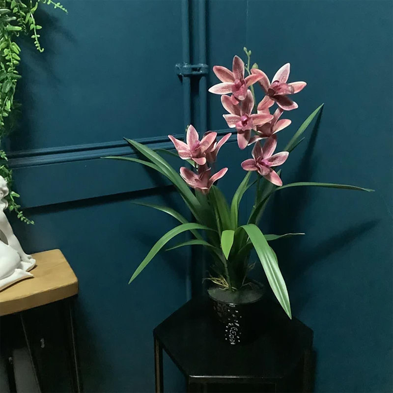 Plastic, Polyethylene (PE) Artificial Arrangement in Pot