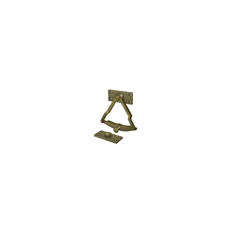 Latch/Catch/Bolt, Antique Brass