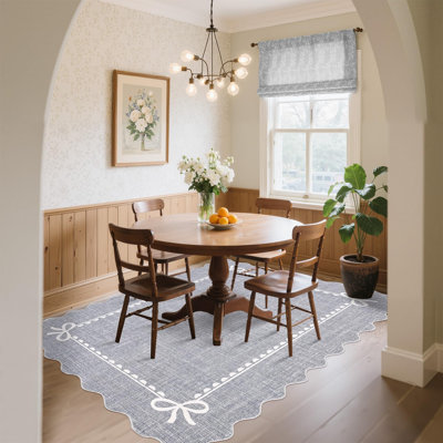 Machine Printed Area Rug
