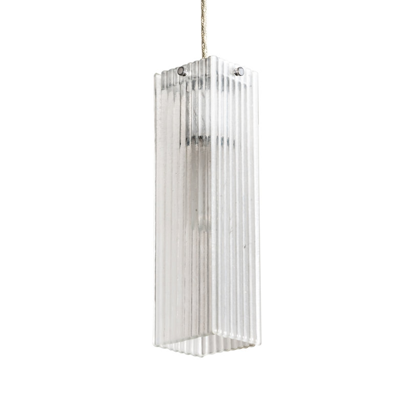 Luminaire suspendu carré / rectangulaire à 1 lumière Wynoma