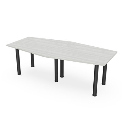 Nyemia Hexagon Table with Post Legs