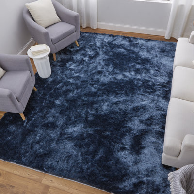 Freya moderne uni, bleu / noir