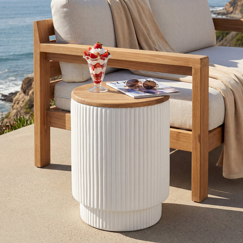 Table d'appoint avec rangement Ocevale